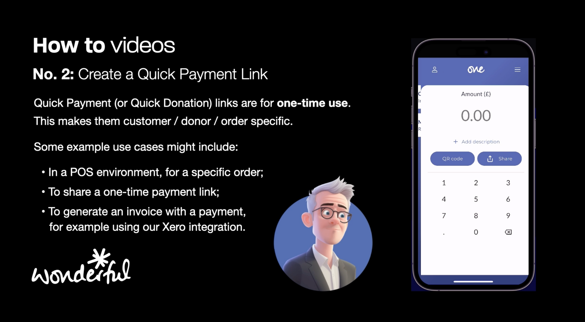Create a Quick Payment / Quick Donation