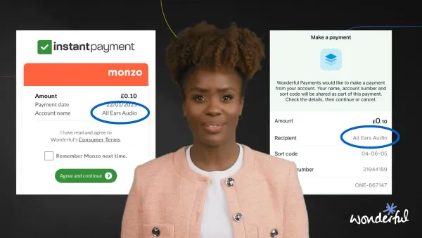 First open banking payment? 🎬